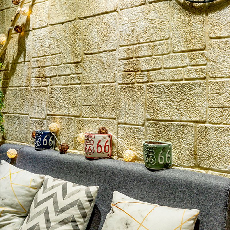 3D Artificial Stone Panel Wall Industrial Style Home Living Room Wall Panel (10-pack) Clearhalo 'Flooring 'Home Improvement' 'home_improvement' 'home_improvement_wall_paneling' 'Wall Paneling' 'wall_paneling' 'Walls & Ceilings' Walls and Ceiling' 1200x1200_c68d922b-7bdc-4e67-850c-30612d2e97c5