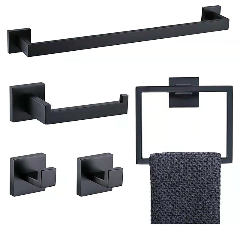 Stainless Steel Bathroom Accessory As Individual Or As a Set Modern Bathroom Set Clearhalo 'Bathroom Hardware Sets' 'Bathroom Hardware' 'Bathroom Remodel & Bathroom Fixtures' 'bathroom_hardware_sets' 'Home Improvement' 'home_improvement' 'home_improvement_bathroom_hardware_sets' 1200x1200_c694af27-0ef6-4b9a-b222-b71ad2850d47