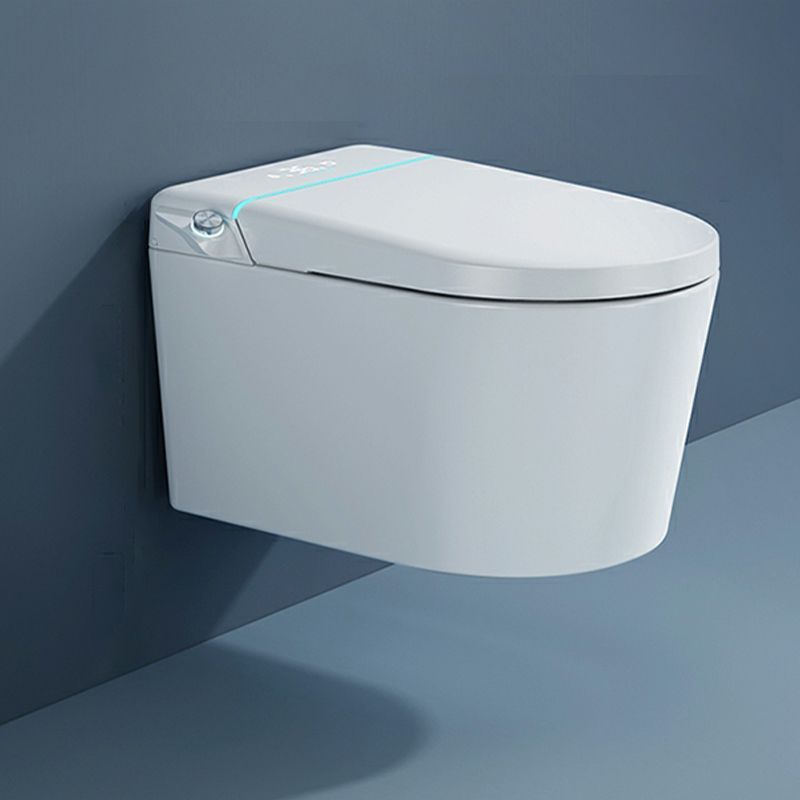 Wall Hung Toilet Set with Water Pressure Control and Heated Seat Clearhalo 'Bathroom Remodel & Bathroom Fixtures' 'Bidets' 'Home Improvement' 'home_improvement' 'home_improvement_bidets' 'Toilets & Bidets' 1200x1200_c6ede194-345d-4f40-a5a3-5a1a8d3e52a0