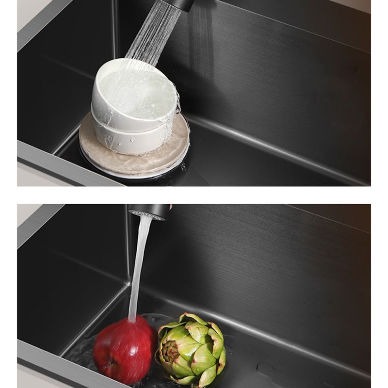 Contemporary Kitchen Sink Stainless Steel Colorfast Drop-In Kitchen Sink Clearhalo 'Home Improvement' 'home_improvement' 'home_improvement_kitchen_sinks' 'Kitchen Remodel & Kitchen Fixtures' 'Kitchen Sinks & Faucet Components' 'Kitchen Sinks' 'kitchen_sinks' 1200x1200_c701e6c7-5191-4c1d-b885-26c72c6429ec