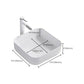 Modern Wash Stand Porcelain Rectangular with Drain Assembly and Pop-Up Drain Vessel Sink Clearhalo 'Bathroom Remodel & Bathroom Fixtures' 'Bathroom Sinks & Faucet Components' 'Bathroom Sinks' 'bathroom_sink' 'Home Improvement' 'home_improvement' 'home_improvement_bathroom_sink' 1200x1200_c7023979-c0ac-4286-bb01-e2517b0fcb34