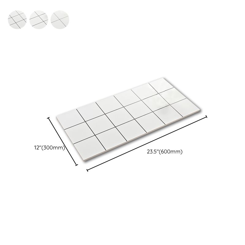 Ceramic Mosaic Tile Contemporary Mosaic Tile for Kitchen and Bathroom Clearhalo 'Floor Tiles & Wall Tiles' 'floor_tiles_wall_tiles' 'Flooring 'Home Improvement' 'home_improvement' 'home_improvement_floor_tiles_wall_tiles' Walls and Ceiling' 1200x1200_c75ecb3a-9f15-48d0-baab-f847566f2a10