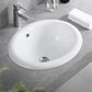 Contemporary Bathroom Sink with Overflow Porcelain Round Vessel Lavatory Sink Clearhalo 'Bathroom Remodel & Bathroom Fixtures' 'Bathroom Sinks & Faucet Components' 'Bathroom Sinks' 'bathroom_sink' 'Home Improvement' 'home_improvement' 'home_improvement_bathroom_sink' 1200x1200_c7770207-8bb6-40b4-bc64-81ace0220ced