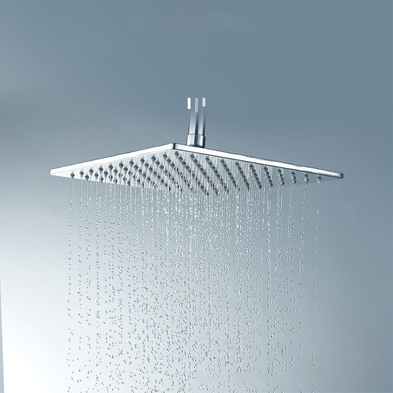 Ceiling Mounted Metal Shower Head Modern Home Fixed Shower Head Clearhalo 'Bathroom Remodel & Bathroom Fixtures' 'Home Improvement' 'home_improvement' 'home_improvement_shower_heads' 'Shower Heads' 'shower_heads' 'Showers & Bathtubs Plumbing' 'Showers & Bathtubs' 1200x1200_c794d6b3-04e8-4352-b600-0c5f8c4d14a0