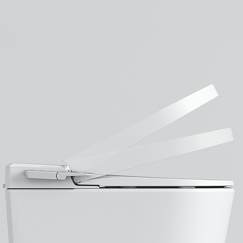 Elongated One-Piece Smart Toilet Bidet with Remote Control - 22.8" D Clearhalo 'Bathroom Remodel & Bathroom Fixtures' 'Bidets' 'Home Improvement' 'home_improvement' 'home_improvement_bidets' 'Toilets & Bidets' 1200x1200_c7aeccc4-81d1-4875-81d1-3ae277ef2fff