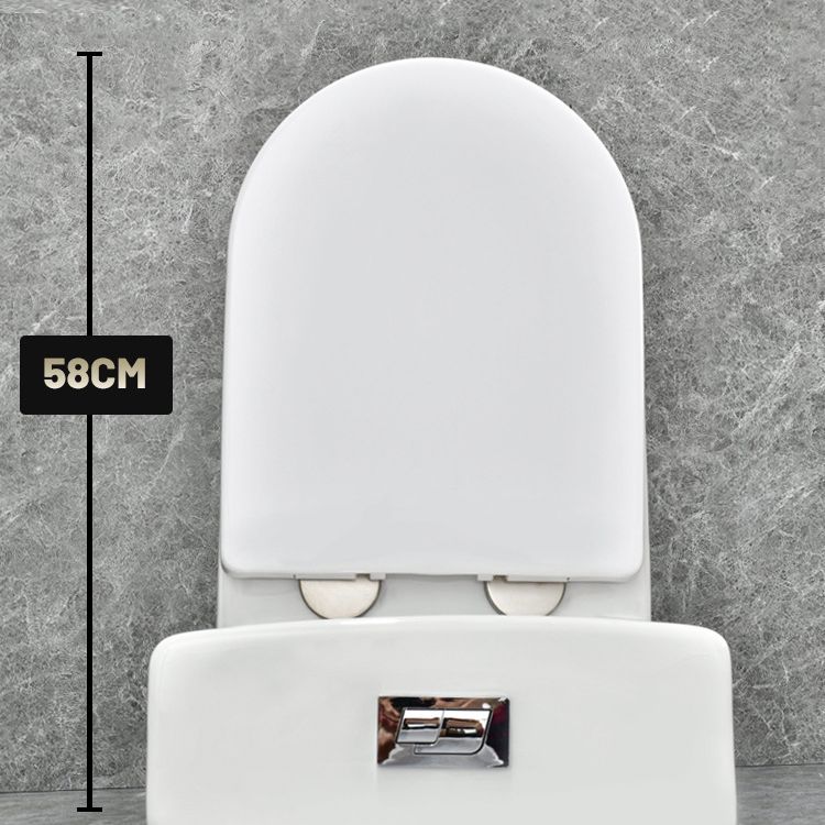 Modern White Flush Toilet Ceramic Elong One-Piece Toilet with Slow Close Seat Clearhalo 'Bathroom Remodel & Bathroom Fixtures' 'Home Improvement' 'home_improvement' 'home_improvement_toilets' 'Toilets & Bidets' 'Toilets' 1200x1200_c7b387ff-14a3-4d33-a393-1219f7cdfe17