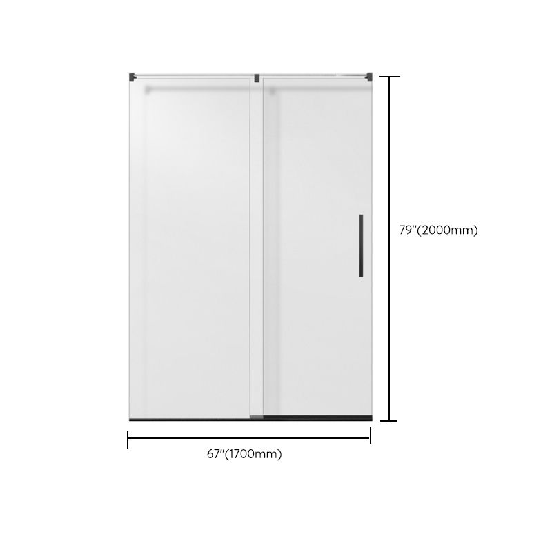 Transparent Scratch Resistant Shower Doors Hinged Shower Bath Door Clearhalo 'Bathroom Remodel & Bathroom Fixtures' 'Home Improvement' 'home_improvement' 'home_improvement_shower_tub_doors' 'Shower and Tub Doors' 'shower_tub_doors' 'Showers & Bathtubs' 1200x1200_c7b38e68-751b-41f7-a923-e979fd52bea3