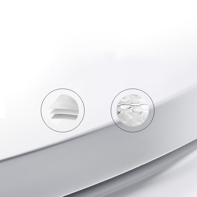 Contemporary Wall Hung Toilet Bowl Polished Finish Toilet with Glazed Surface Clearhalo 'Bathroom Remodel & Bathroom Fixtures' 'Home Improvement' 'home_improvement' 'home_improvement_toilets' 'Toilets & Bidets' 'Toilets' 1200x1200_c7cc920b-0ec6-4a0a-a7d6-d8636df78454