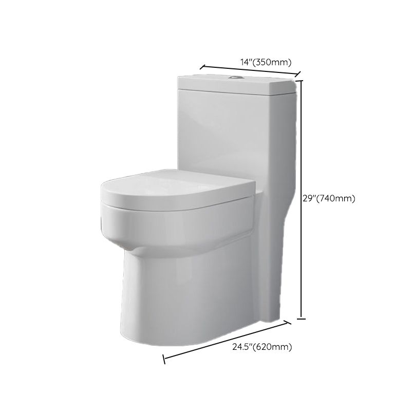Contemporary Floor Mount Flush Toilet White Toilet Bowl for Washroom Clearhalo 'Bathroom Remodel & Bathroom Fixtures' 'Home Improvement' 'home_improvement' 'home_improvement_toilets' 'Toilets & Bidets' 'Toilets' 1200x1200_c7cd2340-6051-4d36-9d05-f05c0e3abff3