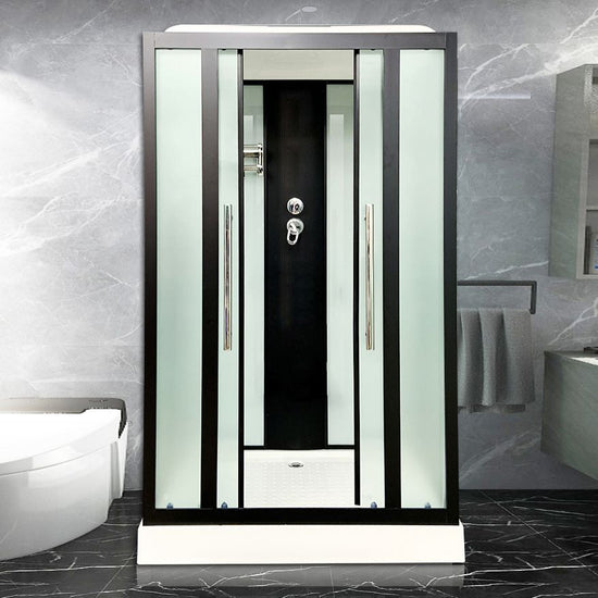 Shower Stall Shower Stall Tempered Glass Shower Stall with Ceiling ...