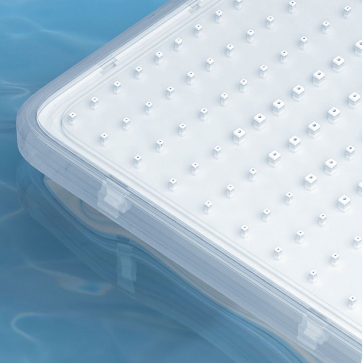 Shower Trim Square Handheld Shower Head Massage Jet Shower System Clearhalo 'Bathroom Remodel & Bathroom Fixtures' 'Home Improvement' 'home_improvement' 'home_improvement_shower_faucets' 'Shower Faucets & Systems' 'shower_faucets' 'Showers & Bathtubs Plumbing' 'Showers & Bathtubs' 1200x1200_c7fa2b3e-22e3-4c1d-9d06-f8990aa3b2fa