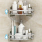 Silver/Black Bath Hardware Set Modern 1/2/3 - Piece Bath Shelf Clearhalo 'Bathroom Hardware Sets' 'Bathroom Hardware' 'Bathroom Remodel & Bathroom Fixtures' 'bathroom_hardware_sets' 'Home Improvement' 'home_improvement' 'home_improvement_bathroom_hardware_sets' 1200x1200_c80f4a33-5c3f-40d4-89e5-d9bc15a4fcb3