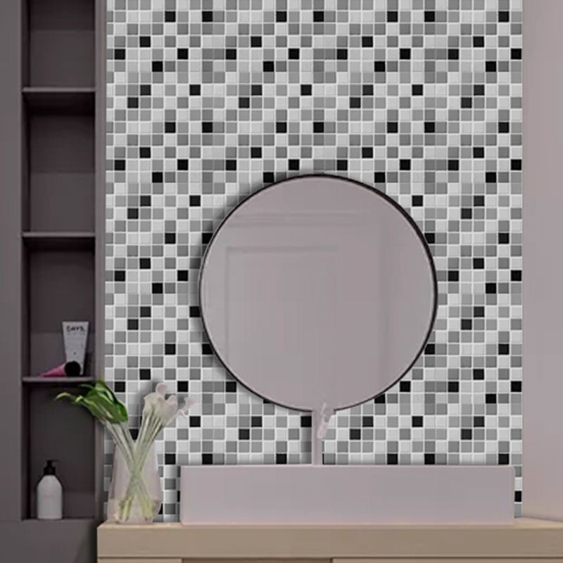Waterproof Peel & Stick PVC Mosaic Tile Mosaic Tile Wallpaper Clearhalo 'Flooring 'Home Improvement' 'home_improvement' 'home_improvement_peel_stick_blacksplash' 'Peel & Stick Backsplash Tile' 'peel_stick_blacksplash' 'Walls & Ceilings' Walls and Ceiling' 1200x1200_c8105cfe-0e20-4430-9dbb-d2985f9b5906