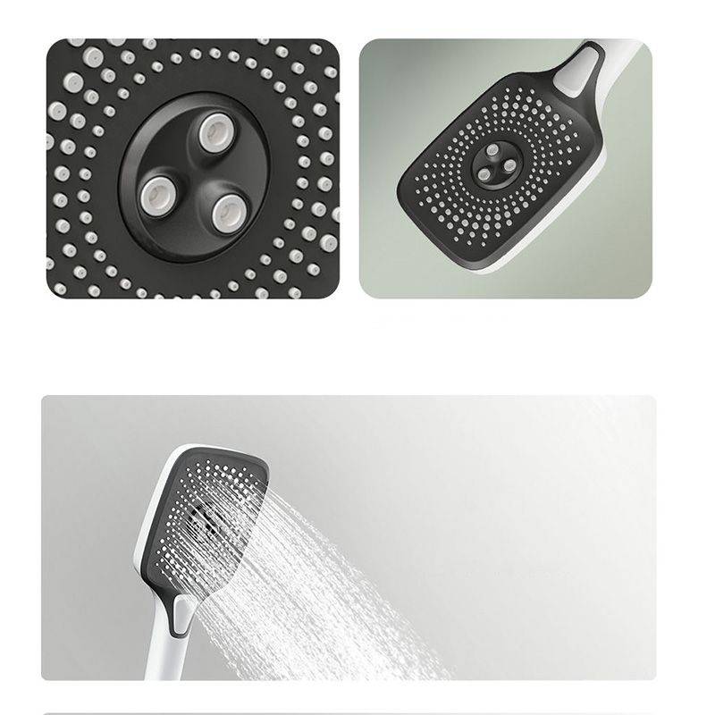 Contemporary Shower Set Handheld Shower Head Slide Bar Wall Mounted Shower System Clearhalo 'Bathroom Remodel & Bathroom Fixtures' 'Home Improvement' 'home_improvement' 'home_improvement_shower_faucets' 'Shower Faucets & Systems' 'shower_faucets' 'Showers & Bathtubs Plumbing' 'Showers & Bathtubs' 1200x1200_c81fd66e-4586-4b2b-beab-102287c29f85