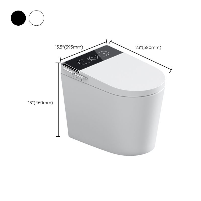 Elongated Ceramic Floor Standing Bidet with Heated Seat and UV Sterilization Clearhalo 'Bathroom Remodel & Bathroom Fixtures' 'Bidets' 'Home Improvement' 'home_improvement' 'home_improvement_bidets' 'Toilets & Bidets' 1200x1200_c8264994-b4ee-4704-9cb0-f25febe66688