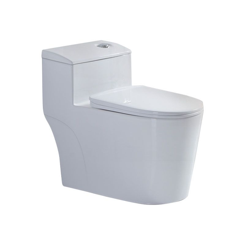 Siphon Jet Toilet Traditional One-Piece Toilet with Slow Close Seat Clearhalo 'Bathroom Remodel & Bathroom Fixtures' 'Home Improvement' 'home_improvement' 'home_improvement_toilets' 'Toilets & Bidets' 'Toilets' 1200x1200_c844be27-d067-4442-8f85-137b1c4cb83f