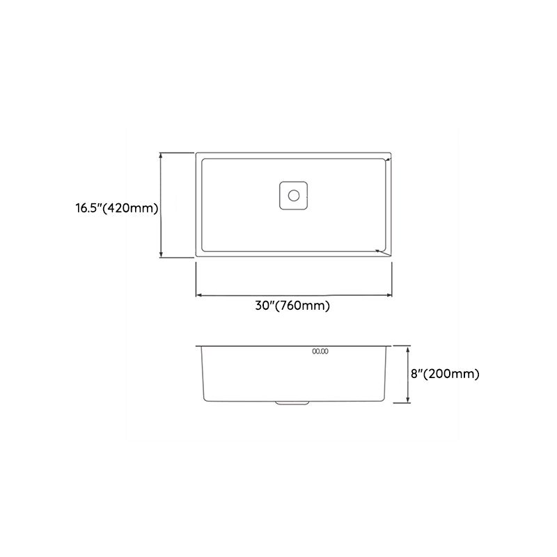 Stainless Steel Kitchen Sink Soundproof Detail Kitchen Sink with Basket Strainer Clearhalo 'Home Improvement' 'home_improvement' 'home_improvement_kitchen_sinks' 'Kitchen Remodel & Kitchen Fixtures' 'Kitchen Sinks & Faucet Components' 'Kitchen Sinks' 'kitchen_sinks' 1200x1200_c86198fd-100e-40c3-aee3-f950ef03cf20