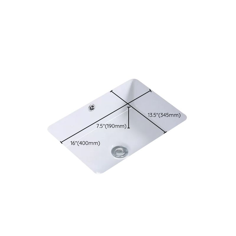 Modern Bathroom Sink Rectangular Vessel Lavatory Sink Pop-Up Drain Clearhalo 'Bathroom Remodel & Bathroom Fixtures' 'Bathroom Sinks & Faucet Components' 'Bathroom Sinks' 'bathroom_sink' 'Home Improvement' 'home_improvement' 'home_improvement_bathroom_sink' 1200x1200_c861f830-12f9-493f-a949-7246f29a842f