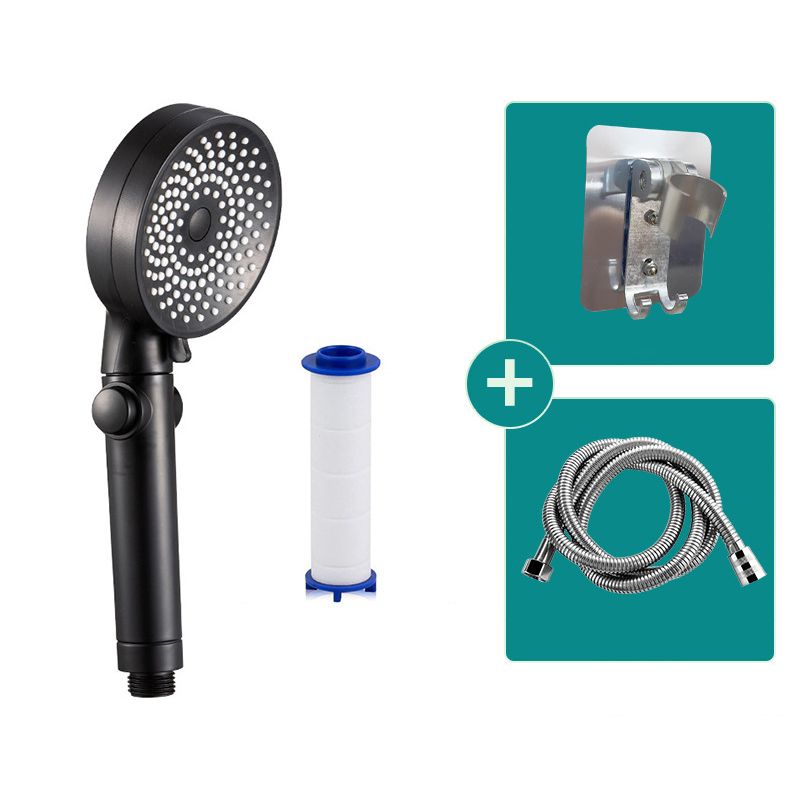 Contemporary Round Shower Head Combo Handheld Shower Head 9.8 Inch H Spray Head Clearhalo 'Bathroom Remodel & Bathroom Fixtures' 'Home Improvement' 'home_improvement' 'home_improvement_shower_heads' 'Shower Heads' 'shower_heads' 'Showers & Bathtubs Plumbing' 'Showers & Bathtubs' 1200x1200_c871f065-2115-46ce-997c-fa3b95d3eaec