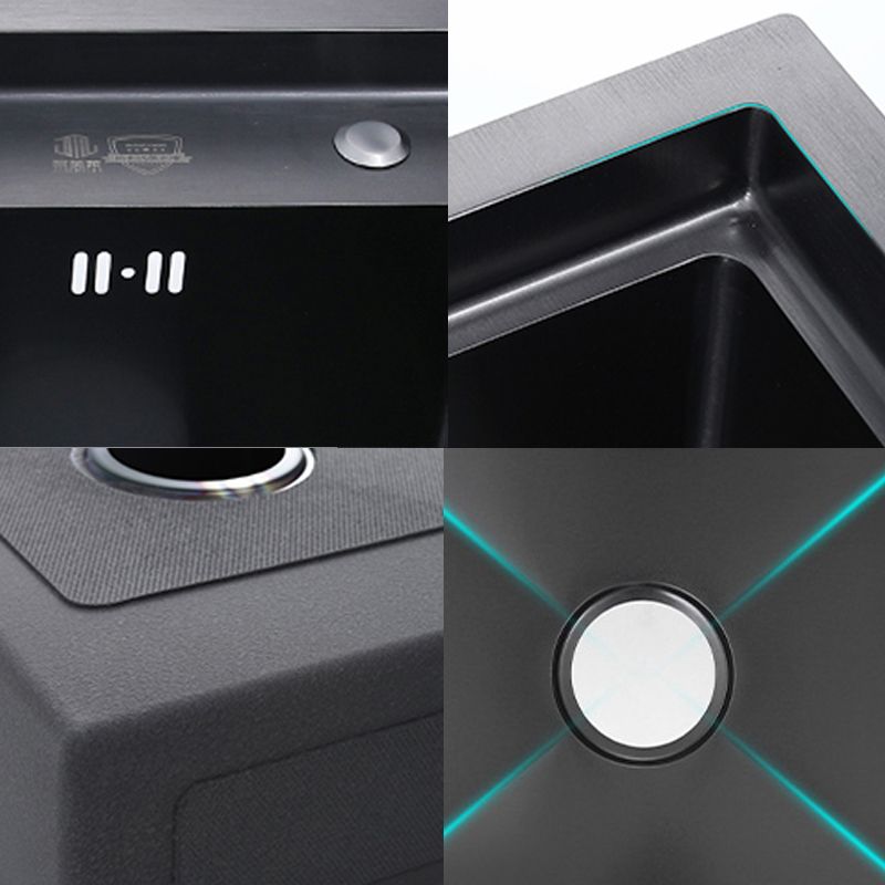 Modern Kitchen Sink Stainless Steel 2 Holes Drop-In Wear-resistant Kitchen Sink Clearhalo 'Home Improvement' 'home_improvement' 'home_improvement_kitchen_sinks' 'Kitchen Remodel & Kitchen Fixtures' 'Kitchen Sinks & Faucet Components' 'Kitchen Sinks' 'kitchen_sinks' 1200x1200_c87fa05b-a519-47a5-9552-1e51d74db6b7