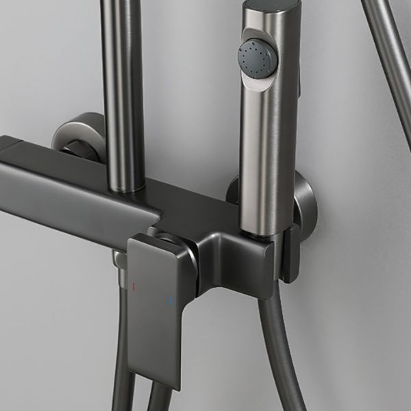 Modern Shower Head Combo Brass Adjustable Shower Head Wall Mounted Shower Set Clearhalo 'Bathroom Remodel & Bathroom Fixtures' 'Home Improvement' 'home_improvement' 'home_improvement_shower_faucets' 'Shower Faucets & Systems' 'shower_faucets' 'Showers & Bathtubs Plumbing' 'Showers & Bathtubs' 1200x1200_c89f8fca-ed22-4f13-8e60-b0330437a39b