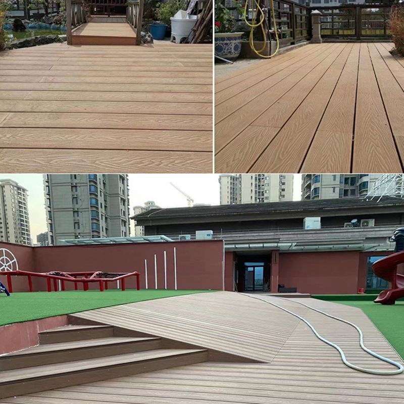 Modern Deck Plank Wooden Embossed Waterproof Slip Resistant Floor Board Clearhalo 'Home Improvement' 'home_improvement' 'home_improvement_outdoor_deck_tiles_planks' 'Outdoor Deck Tiles & Planks' 'Outdoor Flooring & Tile' 'Outdoor Remodel' 'outdoor_deck_tiles_planks' 1200x1200_c8a1573a-788a-4238-a703-2bbced5981d5