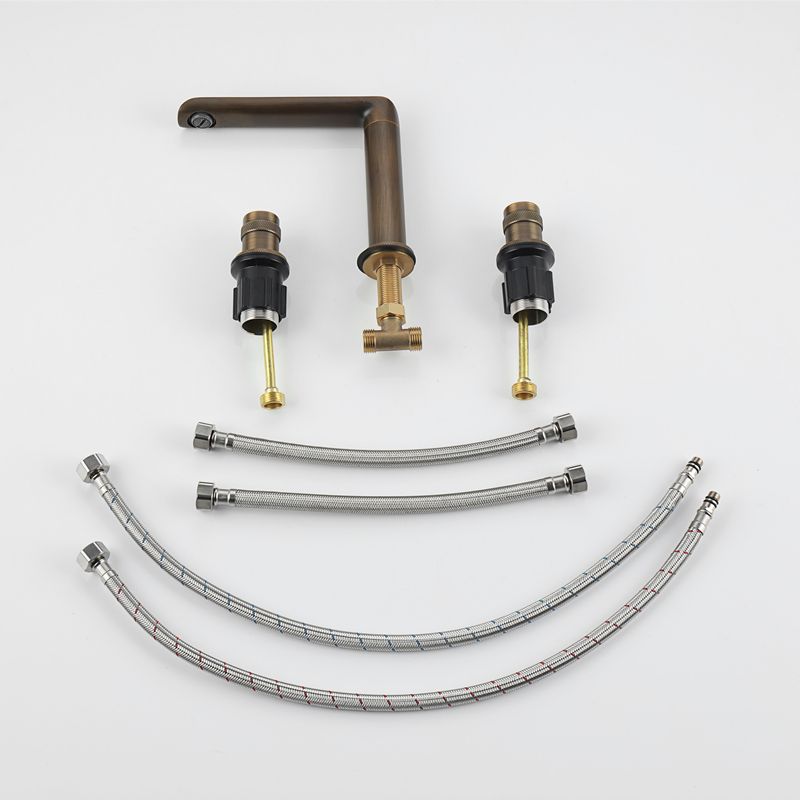 Luxury Vessel Faucet 3 Holes High-Arc Vessel Sink Bathroom Faucet Clearhalo 'Bathroom Remodel & Bathroom Fixtures' 'Bathroom Sink Faucets' 'Bathroom Sinks & Faucet Components' 'bathroom_sink_faucets' 'Home Improvement' 'home_improvement' 'home_improvement_bathroom_sink_faucets' 1200x1200_c8b49c4b-e959-41b9-93d2-7daa549d32f9