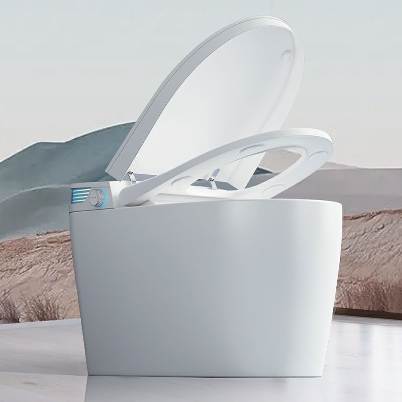 Contemporary Floor Mount Bidet with Warm Air Dryer and Remote Clearhalo 'Bathroom Remodel & Bathroom Fixtures' 'Bidets' 'Home Improvement' 'home_improvement' 'home_improvement_bidets' 'Toilets & Bidets' 1200x1200_c8f0dd4a-6e7b-45cb-b698-5b0c92d9fbf4