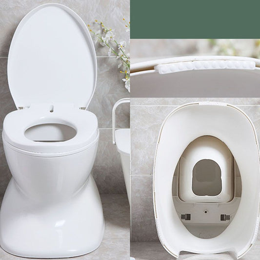 Modern Plastic Toilet Floor Mounted Toilet Bowl with Slow Close Seat for Bathroom Clearhalo 'Bathroom Remodel & Bathroom Fixtures' 'Home Improvement' 'home_improvement' 'home_improvement_toilets' 'Toilets & Bidets' 'Toilets' 1200x1200_c901f48c-f686-4957-98ea-fed35e5765d9