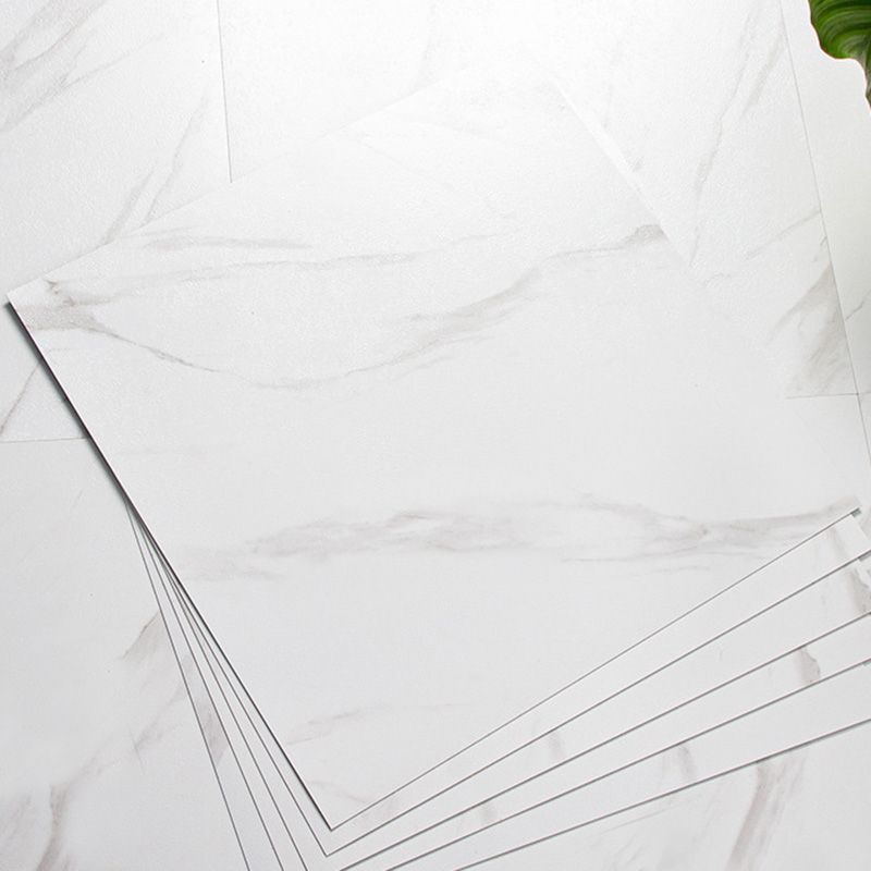 Home Indoor Vinyl Floor Peel and Stick Marble Print Square PVC Flooring Clearhalo 'Flooring 'Home Improvement' 'home_improvement' 'home_improvement_vinyl_flooring' 'Vinyl Flooring' 'vinyl_flooring' Walls and Ceiling' 1200x1200_c9682e06-1a61-4c49-a22c-0c6e677b02f1