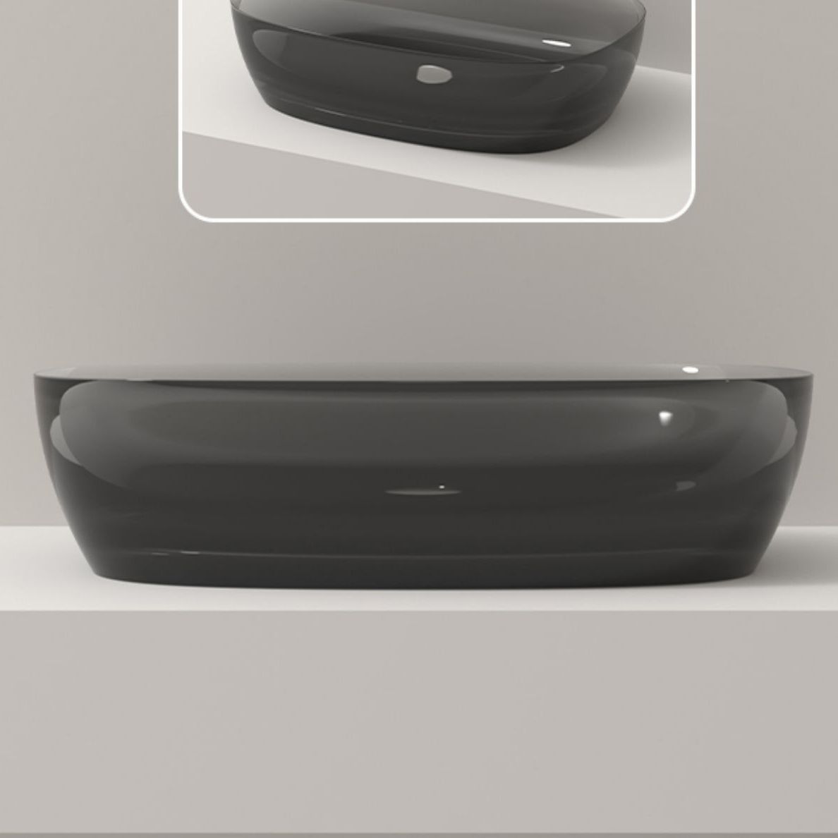 Modern Vessel Bathroom Sink No Craftsmanship Resin Wash Stand Clearhalo 'Bathroom Remodel & Bathroom Fixtures' 'Bathroom Sinks & Faucet Components' 'Bathroom Sinks' 'bathroom_sink' 'Home Improvement' 'home_improvement' 'home_improvement_bathroom_sink' 1200x1200_c97c3226-833b-498d-bd96-99b0a355db46