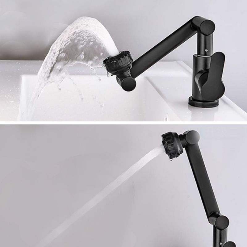 Modern Faucet 1-Handle 1-Hole Single Level Low Profile Pot Filler Kitchen Faucet Clearhalo 'Home Improvement' 'home_improvement' 'home_improvement_kitchen_faucets' 'Kitchen Faucets' 'Kitchen Remodel & Kitchen Fixtures' 'Kitchen Sinks & Faucet Components' 'kitchen_faucets' 1200x1200_c99caaf7-074a-4c63-a4e2-408d76002717