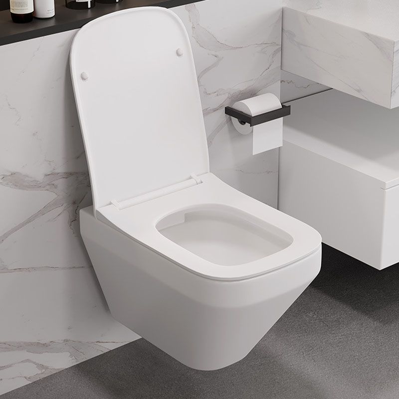 Wall-mounted Toilet Household Concealed Tank In-Wall Small Apartment with Toilet Seat Clearhalo 'Bathroom Remodel & Bathroom Fixtures' 'Home Improvement' 'home_improvement' 'home_improvement_toilets' 'Toilets & Bidets' 'Toilets' 1200x1200_c9bd21b8-2e19-487c-bd49-79e7ce4052b3