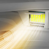 White Contemporary Foot Sensor Ceramic with Heated Seat Smart Toilet Clearhalo 'Bathroom Remodel & Bathroom Fixtures' 'Bidets' 'Home Improvement' 'home_improvement' 'home_improvement_bidets' 'Toilets & Bidets' 1200x1200_c9c401a3-992a-420d-844e-28668858b3bb