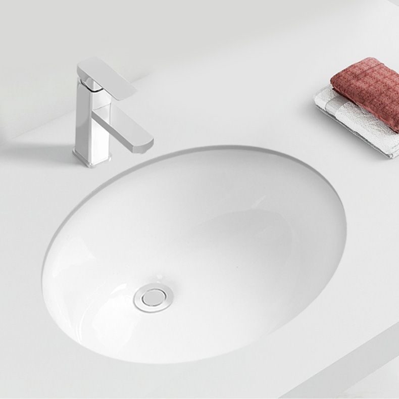 Contemporary Round Wash Stand Ceramic Undermount Bathroom Sink Clearhalo 'Bathroom Remodel & Bathroom Fixtures' 'Bathroom Sinks & Faucet Components' 'Bathroom Sinks' 'bathroom_sink' 'Home Improvement' 'home_improvement' 'home_improvement_bathroom_sink' 1200x1200_c9dda21f-5f38-4dd0-a515-565386ca725b