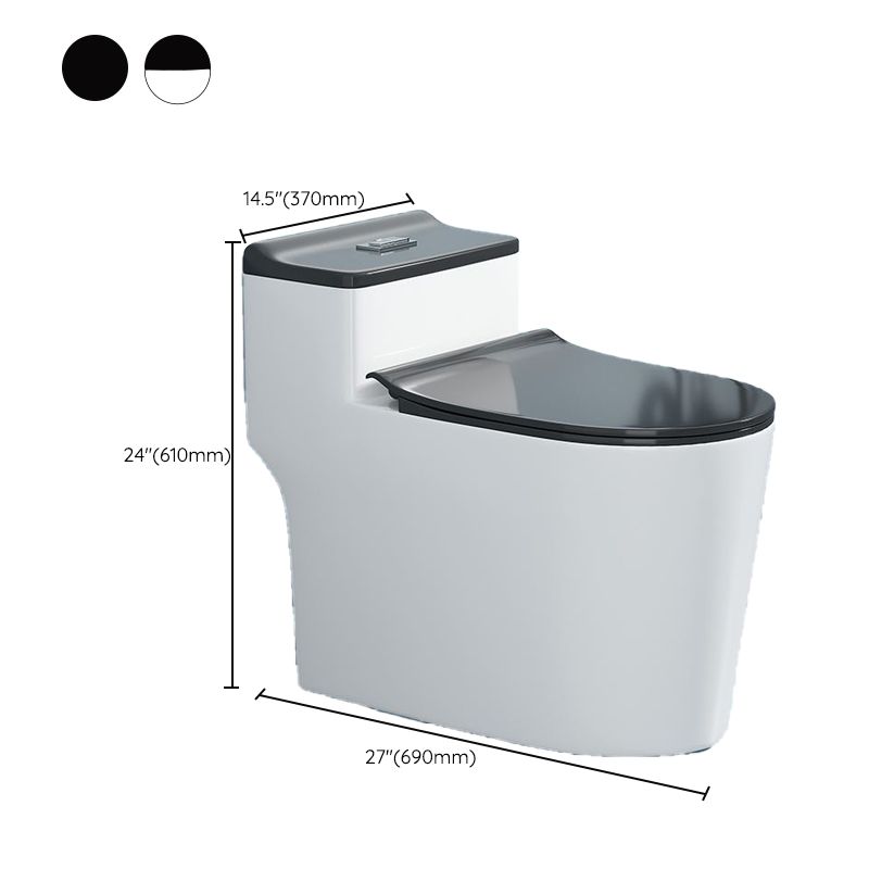 Contemporary Ceramic Toilet Bowl Floor Mounted Urine Toilet with Seat for Washroom Clearhalo 'Bathroom Remodel & Bathroom Fixtures' 'Home Improvement' 'home_improvement' 'home_improvement_toilets' 'Toilets & Bidets' 'Toilets' 1200x1200_c9e65005-6698-4974-9d09-8c5c1112b266