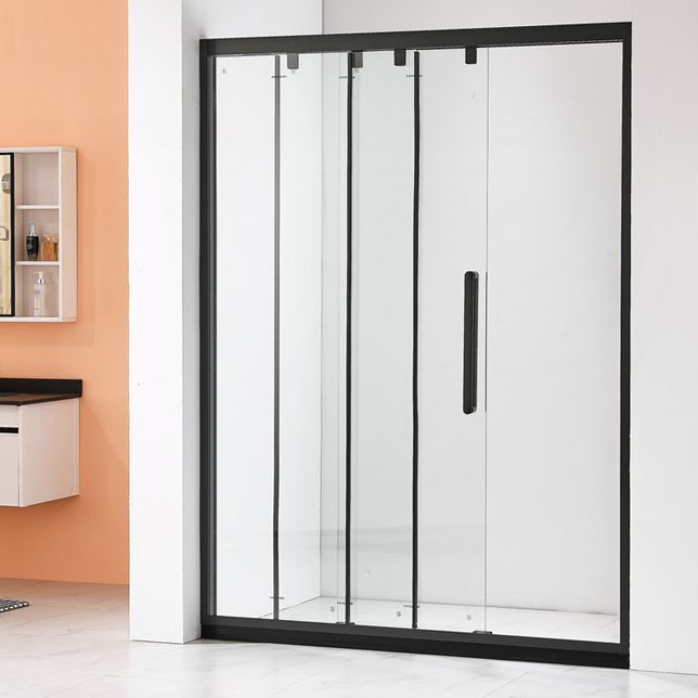 Transparent Tempered Shower Bath Door Hinged Shower Bath Door Clearhalo 'Bathroom Remodel & Bathroom Fixtures' 'Home Improvement' 'home_improvement' 'home_improvement_shower_tub_doors' 'Shower and Tub Doors' 'shower_tub_doors' 'Showers & Bathtubs' 1200x1200_ca4209d7-5dbc-4832-9886-d73cf45fe6f9