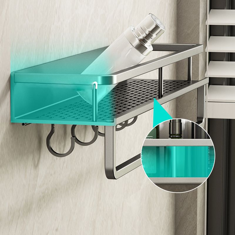 Minimalism Matte Metal Bathroom Accessory Set Modern Bath Shelf Clearhalo 'Bathroom Hardware Sets' 'Bathroom Hardware' 'Bathroom Remodel & Bathroom Fixtures' 'bathroom_hardware_sets' 'Home Improvement' 'home_improvement' 'home_improvement_bathroom_hardware_sets' 1200x1200_cab25378-e513-4e29-ab4f-3d0fa251fcb1