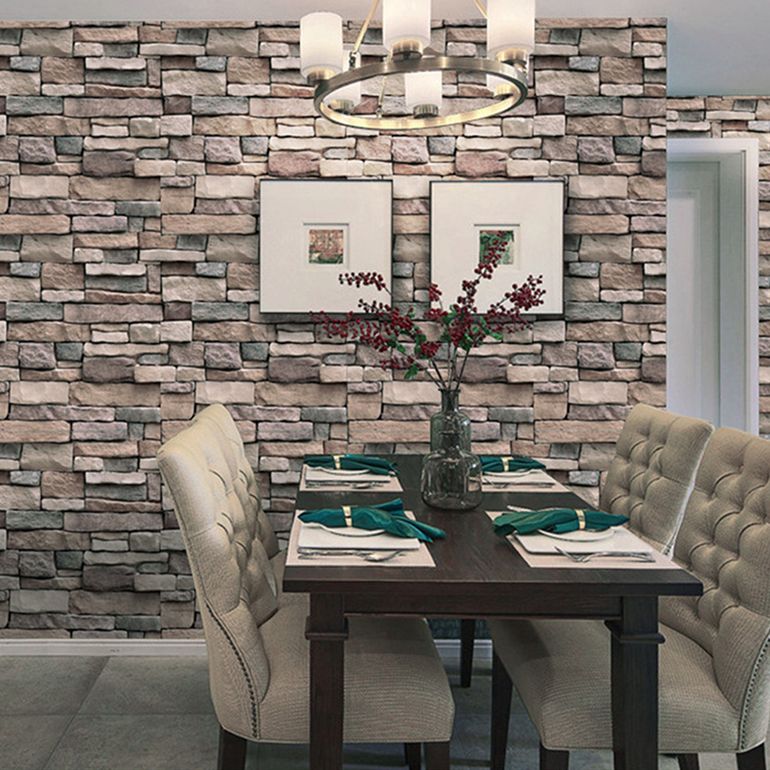 Industrial Style PVC Wall Panel Living Room Peel and Stick 3D Wall Paneling Clearhalo 'Flooring 'Home Improvement' 'home_improvement' 'home_improvement_wall_paneling' 'Wall Paneling' 'wall_paneling' 'Walls & Ceilings' Walls and Ceiling' 1200x1200_caca0124-e964-4746-aa47-07060b44a01b