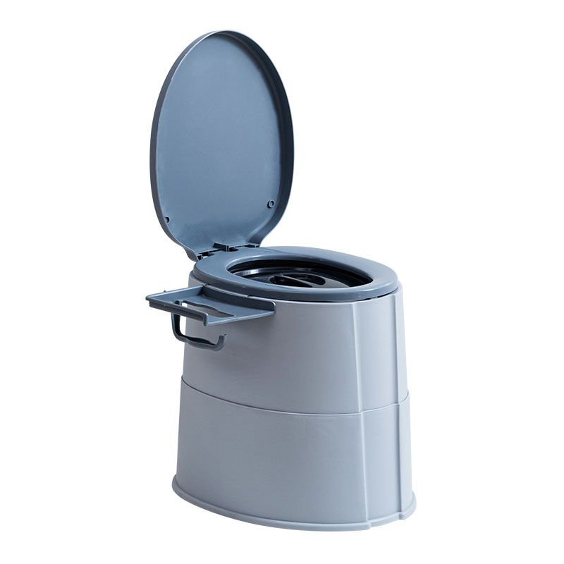 Contemporary Plastic Toilet Floor Mounted Toilet Bowl with Toilet Seat for Washroom Clearhalo 'Bathroom Remodel & Bathroom Fixtures' 'Home Improvement' 'home_improvement' 'home_improvement_toilets' 'Toilets & Bidets' 'Toilets' 1200x1200_cae606fd-dafd-4b78-92f1-8614b0b055a7
