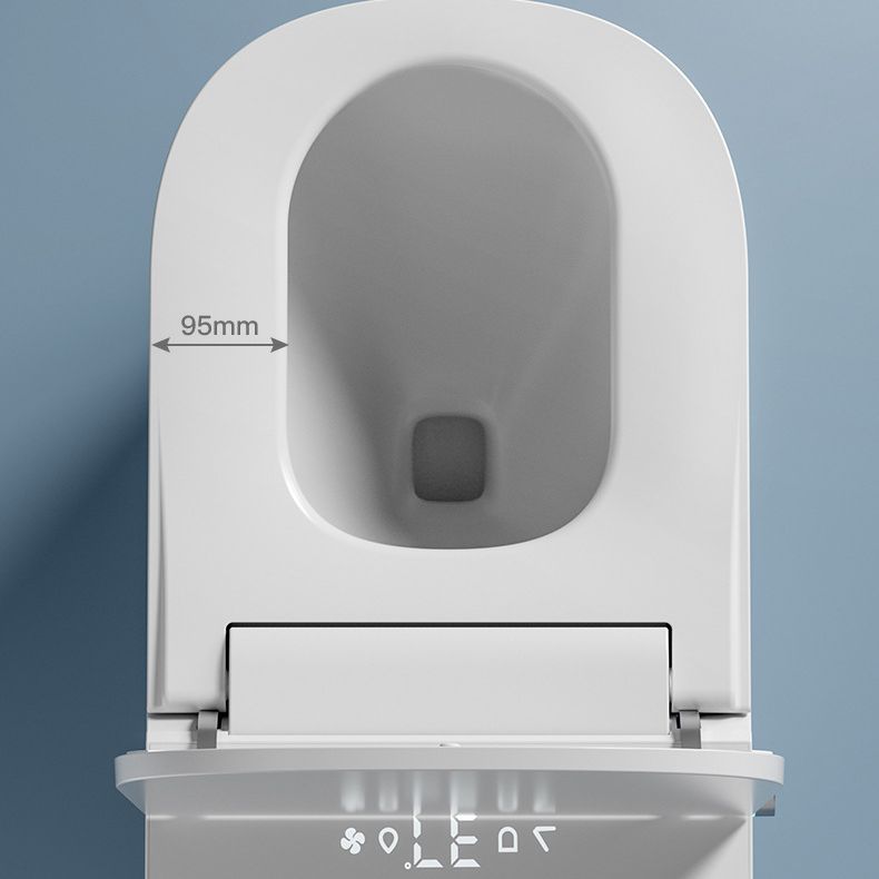 Modern Siphon Jet Toilet Bowl Floor Mount Skirted Toilet with Toilet Seat Clearhalo 'Bathroom Remodel & Bathroom Fixtures' 'Home Improvement' 'home_improvement' 'home_improvement_toilets' 'Toilets & Bidets' 'Toilets' 1200x1200_cb261fed-fbba-4b50-a8c8-e15f471dde0c