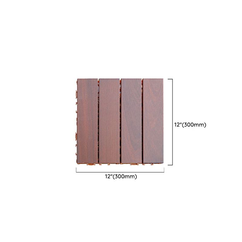 Smooth Teak Floor Tile Water Resistant Click Lock Wooden Floor for Living Room Clearhalo 'Flooring 'Hardwood Flooring' 'hardwood_flooring' 'Home Improvement' 'home_improvement' 'home_improvement_hardwood_flooring' Walls and Ceiling' 1200x1200_cb452edd-a879-4e6f-b304-3999acae2072