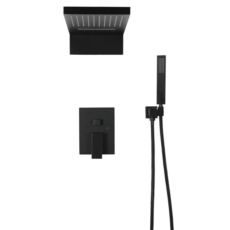 Shower System Wall Mounted Massage Jet Adjustable Spray Pattern Shower Trim Clearhalo 'Bathroom Remodel & Bathroom Fixtures' 'Home Improvement' 'home_improvement' 'home_improvement_shower_faucets' 'Shower Faucets & Systems' 'shower_faucets' 'Showers & Bathtubs Plumbing' 'Showers & Bathtubs' 1200x1200_cb4ce3c7-6025-4ce3-b4eb-4a793345290e