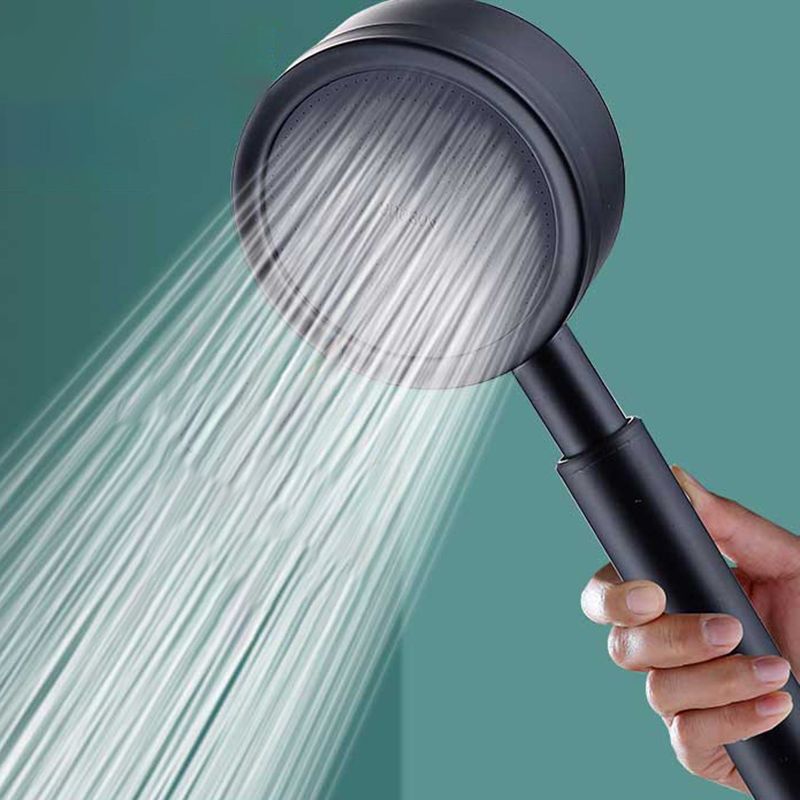 Contemporary Shower Combo Handheld Shower Head with Round Shape Clearhalo 'Bathroom Remodel & Bathroom Fixtures' 'Home Improvement' 'home_improvement' 'home_improvement_shower_heads' 'Shower Heads' 'shower_heads' 'Showers & Bathtubs Plumbing' 'Showers & Bathtubs' 1200x1200_cb538bc9-074c-42fc-995a-795d31ad5339