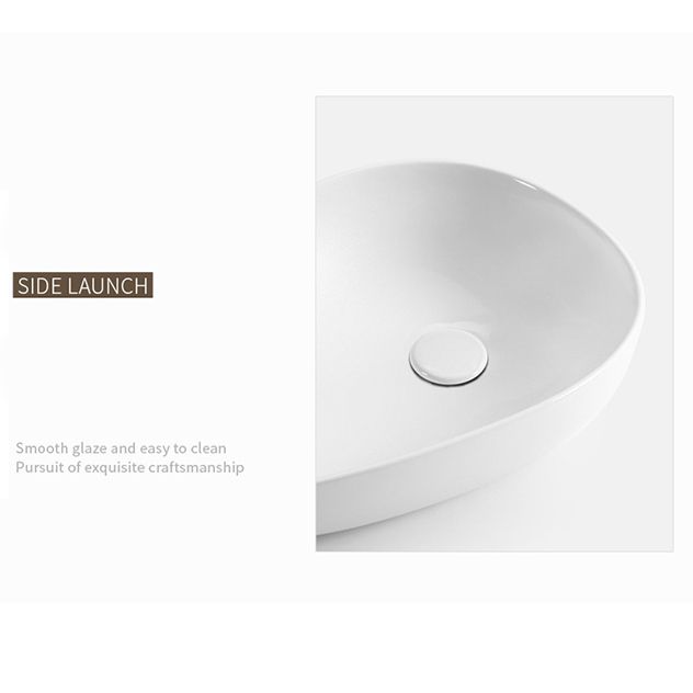 Modern Bathroom Sink Specialty Porcelain Shut-Off Valve Included Vessel Lavatory Sink Clearhalo 'Bathroom Remodel & Bathroom Fixtures' 'Bathroom Sinks & Faucet Components' 'Bathroom Sinks' 'bathroom_sink' 'Home Improvement' 'home_improvement' 'home_improvement_bathroom_sink' 1200x1200_cb5aaf12-0f26-46a5-bc80-8a156b6380d0