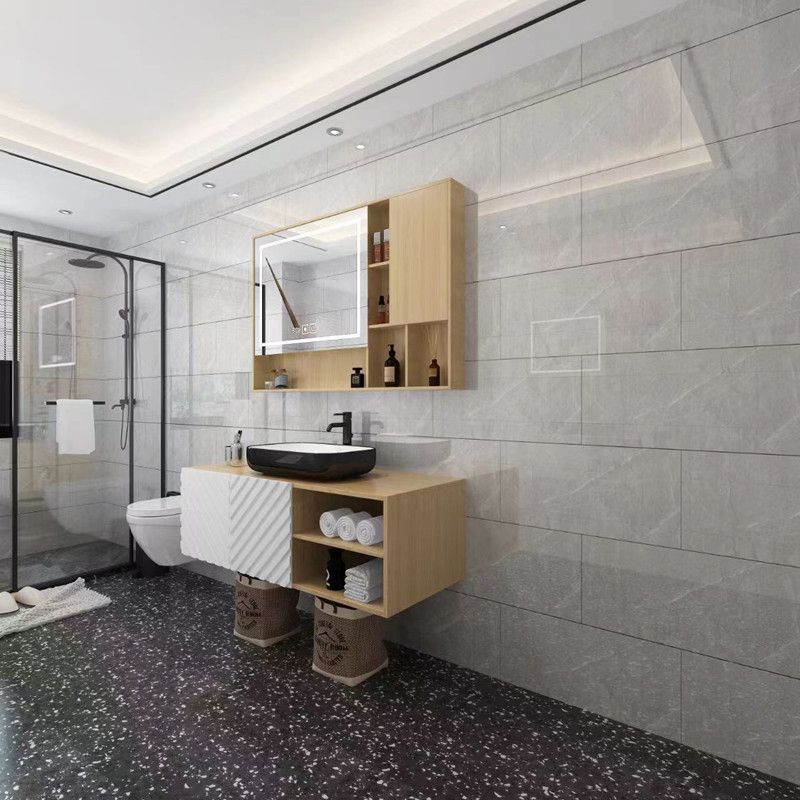 Modern Peel and Stick Backsplash Tile Rectangular Home Depot Peel and Stick Tile Clearhalo 'Flooring 'Home Improvement' 'home_improvement' 'home_improvement_peel_stick_blacksplash' 'Peel & Stick Backsplash Tile' 'peel_stick_blacksplash' 'Walls & Ceilings' Walls and Ceiling' 1200x1200_cb5ebae3-5780-4b7d-bbb0-b3321895ed04