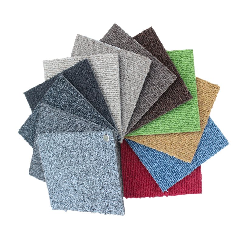 Carpet Tile Level Loop Glue Down Fade Resistant Carpet Floor Tile Clearhalo 'Carpet Tiles & Carpet Squares' 'carpet_tiles_carpet_squares' 'Flooring 'Home Improvement' 'home_improvement' 'home_improvement_carpet_tiles_carpet_squares' Walls and Ceiling' 1200x1200_cb620e5f-6a54-40fc-8505-4db69696b201