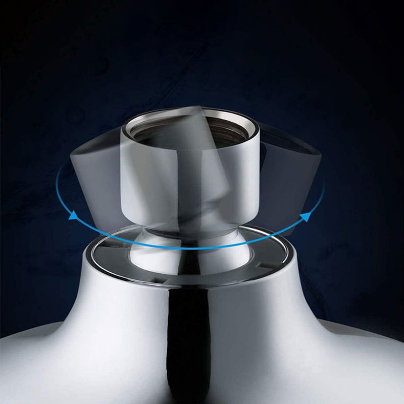 Round Fixed Shower Head Adjustable Spray Pattern Wall-Mount Showerhead Clearhalo 'Bathroom Remodel & Bathroom Fixtures' 'Home Improvement' 'home_improvement' 'home_improvement_shower_heads' 'Shower Heads' 'shower_heads' 'Showers & Bathtubs Plumbing' 'Showers & Bathtubs' 1200x1200_cb6ad98e-22be-42e7-82df-4f3ec3203961