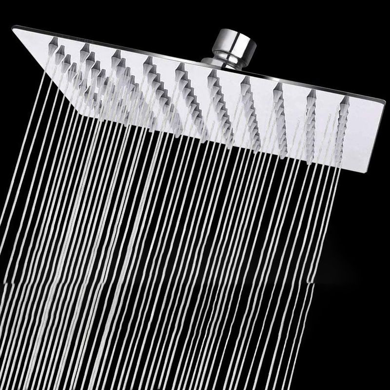 Traditional Dual Shower Head Square Wall Mounted Dual Shower Clearhalo 'Bathroom Remodel & Bathroom Fixtures' 'Home Improvement' 'home_improvement' 'home_improvement_shower_heads' 'Shower Heads' 'shower_heads' 'Showers & Bathtubs Plumbing' 'Showers & Bathtubs' 1200x1200_cb728a69-5da5-43d8-9c1f-005d980babd0