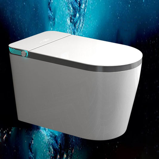 Elongated Deodorizing Floor Standing Bidet with Warm Air Dryer Clearhalo 'Bathroom Remodel & Bathroom Fixtures' 'Bidets' 'Home Improvement' 'home_improvement' 'home_improvement_bidets' 'Toilets & Bidets' 1200x1200_cb91cfdc-f54e-4767-8614-520a6a80221c